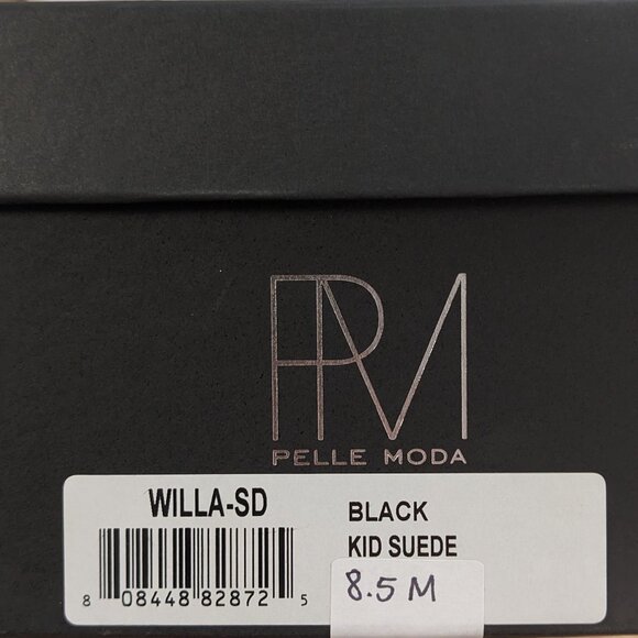 Pelle Moda Willa Flats, Black Suede, Women's 8.5 - Picture 6 of 6